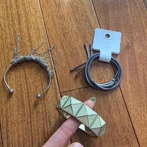 Bracelets and hair ties
